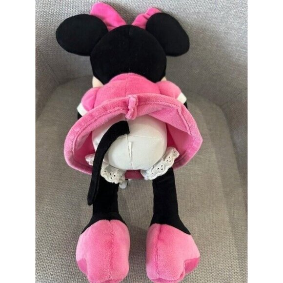 Disney Minnie Mouse Holding Figaro Plush Pinocchio Cat Stuffed Toy Just Play 14" - Picture 6 of 8